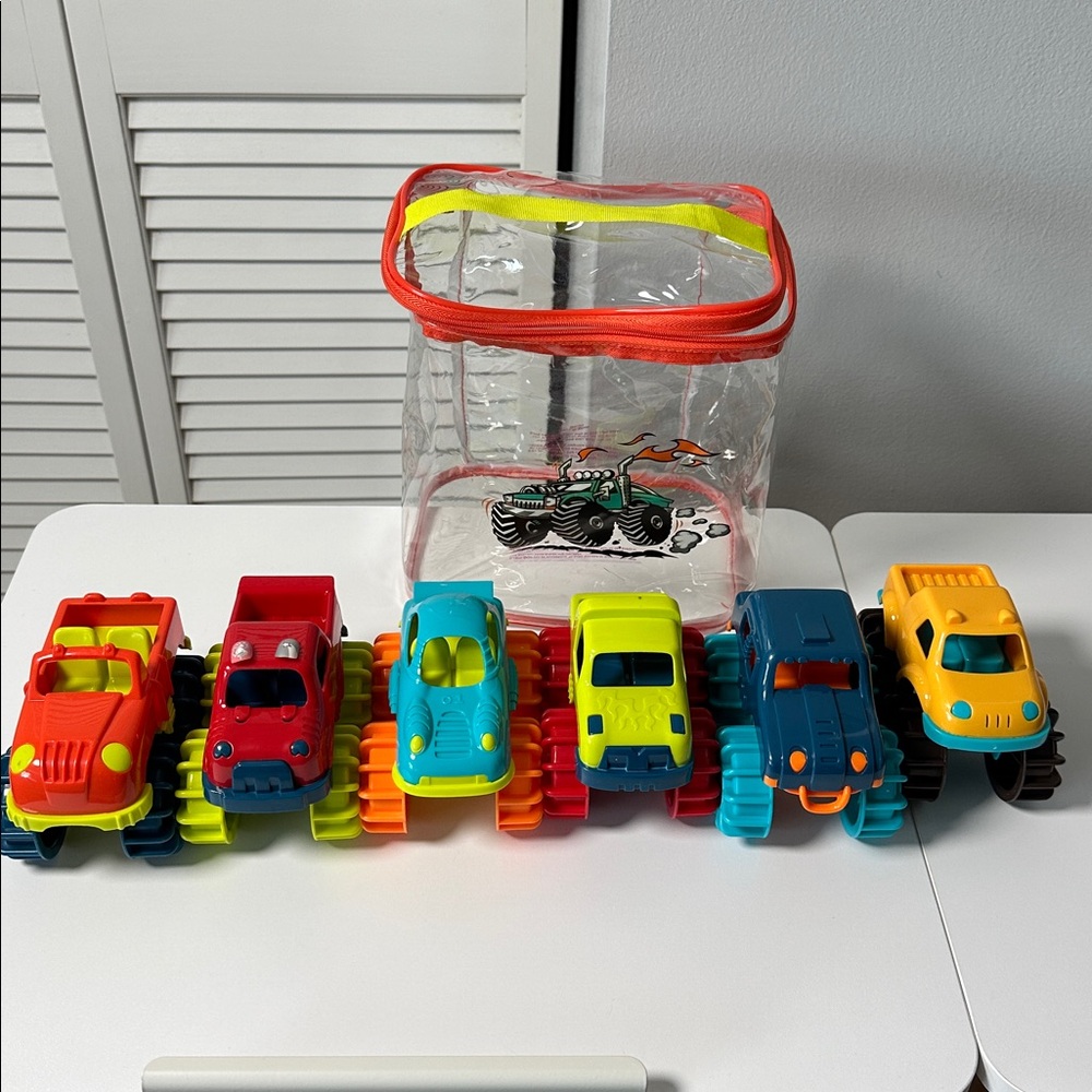 Colorful Toy Vehicle Set